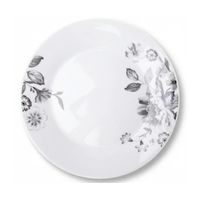 talíř d23cm mělký SUSANNE, květiny, porcelán