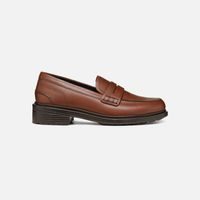Hnědé dámské mokasíny Geox Walk Pleasure