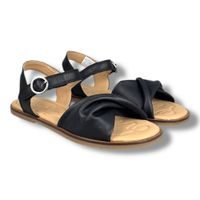 Dívčí kožené sandály Superfit FLAIR 1-001001-0000 Schwarz