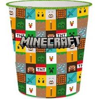 STOR KOŠ NA ODPADKY MINECRAFT 5L, PRŮMĚR 21 CM, PLAST_hamashop