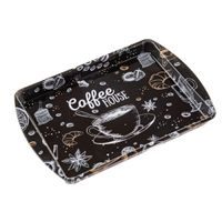 podnos 20x14cm, COFFEE HOUSE, plech