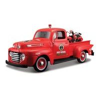 Maisto Maisto - Harley-Davidson Custom, 1948 Ford F-1 Pick up + 1936 EL Knucklehead, 1:24