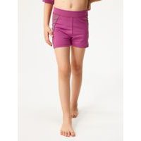 Dětské plavky s UV ochranou 50+, Tm. Růžová