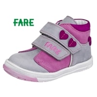 Dětská celoroční obuv FARE 2127153 šedo-růžová