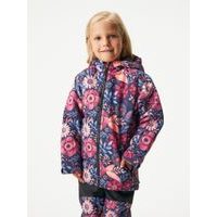 Unuo Dětská zimní bunda Polar, Kouzelné květiny