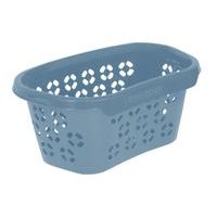 koš 30,5l na čisté pr., ANTON, sever.modrá, 57x38x26cm