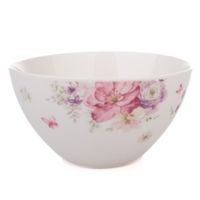 miska 440ml KVĚTINY, d13x7cm, porcelán