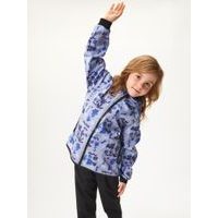 Unuo Dětská softshellová bunda s fleecem Basic, Růžová, Jednorožci