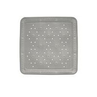 KELA Sprchová podložka KRETA PVC šedá 55x55cm KL-22368
