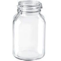 dóza 3,00l FIDO-Bormioli, 14,0x14,0x24,5cm, patentní sklo