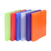 Krabice PP s gumou A4 Opaline assort