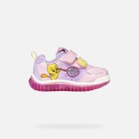 Bílé dívčí tenisky Geox Eclyper