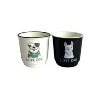 TORO SET HRNKŮ 6KS LOVE DOG, KERAMIKA 90ML 2ASS_hamashop