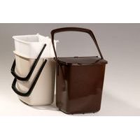 koš odp. 8l kbelík univ.hnědý 22x15x29cm závěs