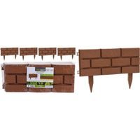 PROGARDEN Zahradní obrubník sada 4 ks KO-FC4951850