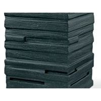 KELA Pohár na vonné tyčinky MOON difuzér dřevo / nerez KL-21416