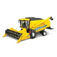 Bburago Bburago - FARMLAND, New Holland TC5.90 Combine Harvester w/zrnová žací lišta, 18 cm