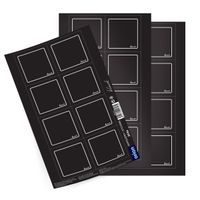 Samolepky na kořenky BLACK