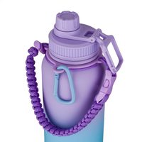 BAAGL Tritanová láhev na pití Unicorn Gold, 500 ml