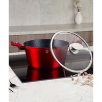 BERLINGERHAUS Sada nádobí s odnímatelnou rukojetí 9 ks Burgundy Metallic Line BH-6145