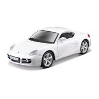 Bburago Bburago - Auta HOBBY, Porche Cayman S, bílá, 1:32