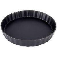 forma koláč d25cm, černý porcelán