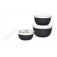 TORO SADA 3KS MISEK S VÍKEM PRŮM.14,16,18CM,NEREZ,ČERNÁ_hamashop