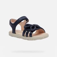 Růžové dívčí sandály Geox Ciberdron