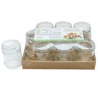 sklen.zavař. 400ml- 9ks-VČELA-MED, STURZ, TO82