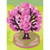 BAAGL Skládací školní kufřík Duha s kováním