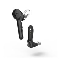Hama MyVoice1300, Bluetooth headset mono, pro 2 zařízení, Siri, Google Ass., nabíjecí stanice