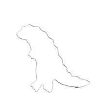 Vykrajovačka dinosaurus