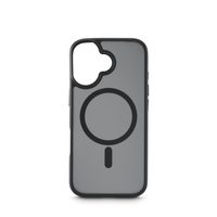 Black Rock Hybrid Case, kryt pro Apple iPhone 17, magnetický, matný, poloprůhledný černý