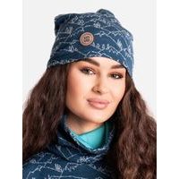 Unuo, Dámská merino čepice Homeless, Kobaltová, Hory kluk