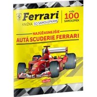FERRARI, autá Scuderie – Kniha samolepiek Baagl