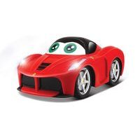 Maisto - BJUNIOR BB Junior RC - LaFerrari se světly a zvuky, dálkový ovladač volant, červená, 27MHz