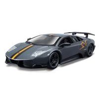 Bburago Bburago - Auta HOBBY, Murciélago LP 670-4 SV China Limited Edition, metal šedá, 1:24