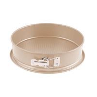 KITCHISIMO FORMA NA DORT KITCHISIMO 24CM ZLATÁ UHLÍKOVÁ OCEL