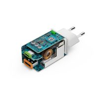 Hama rychlá USB nabíječka GaN 2x USB-C + USB-A, PD/QC, 65 W