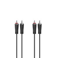 Hama audio kabel 2cinch 5 m stereo