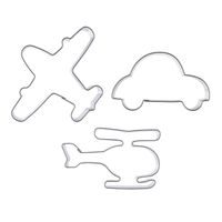 Vykrajovačka země-vzduch sada 3 ks