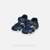 Světle růžové dívčí sandály pro první kroky Geox Sandal Macchia