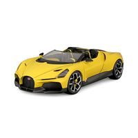 Bburago Bburago Plus - Auta HOBBY, TOP - Bugatti Mistral, žlutá, 1:18