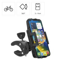 Hama Strong, univerzální držák na mobil s šířkou 5-9 cm, na řídítka jízdního kola, otočný o 360°