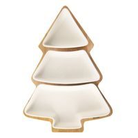 Miska ker.+bambus tác serv. set stromek WHITELINE