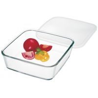 dóza 1,00l, 18,1x18,1x5,6cm, plast.víko, SIMAX