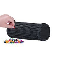 PIXIE CREW PIXIE CREW Kreativní kulatý penál ČERNÝ