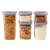 CS SOLINGEN Dóza na potraviny sada 3 ks s víkem 550, 1500, 2100 ml CS-101602