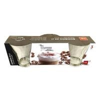 Cegeco SADA HRNKŮ NA KÁVU BOMBÓN 230ML, 3KS, SKLO_hamashop