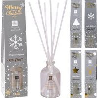 difuzér set, 50ml, 4druhy, vánoční, sklo